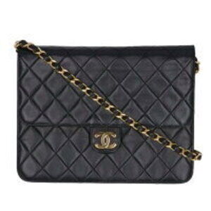 Chanel Matelasse Push Lock Chain Shoulder Bag